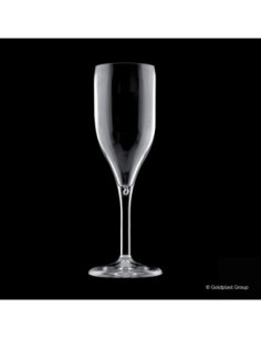 GOLDPLAST FLÖTE GLAS SAN 150CC TRANSPARENT ART. 3777-21 2