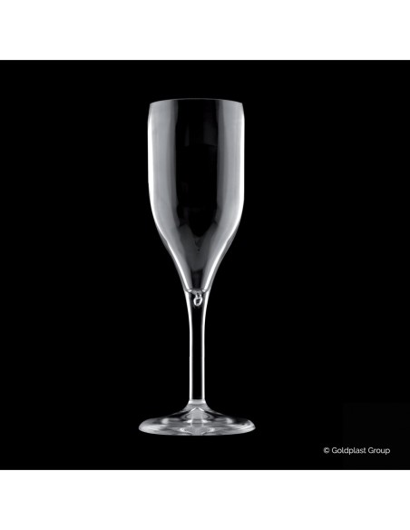 FLÛTE EN VERRE GOLDPLAST SAN 150CC ART TRANSPARENT. 3777-21-2