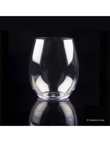 GOLDPLAST GLASS TRANSPARENT WATER PC 390 CC ART. 5003-21-2