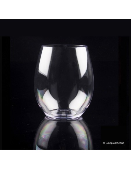 GOLDPLAST GLASS TRANSPARENT WATER PC 390 CC ART. 5003-21-2