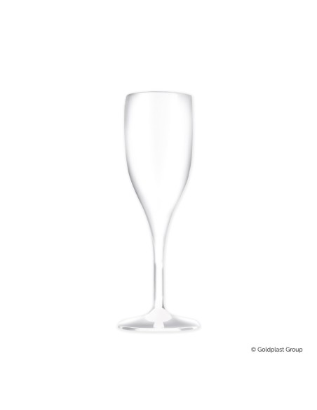 FLÛTE EN VERRE GOLDPLAST SAN 150CC ART BLANC. 3777-11