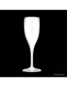 FLÛTE EN VERRE GOLDPLAST SAN 150CC ART BLANC. 3777-11 2