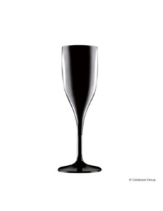 FLÛTE DORÉE VERRE SAN 150CC ART NOIR. 3777-19
