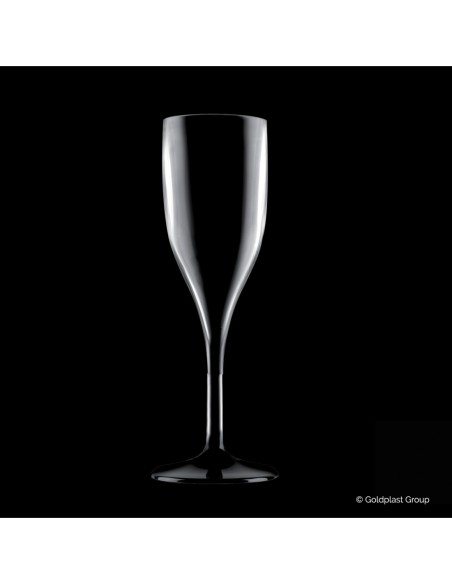 FLÛTE DORÉE VERRE SAN 150CC ART NOIR. 3777-19-2
