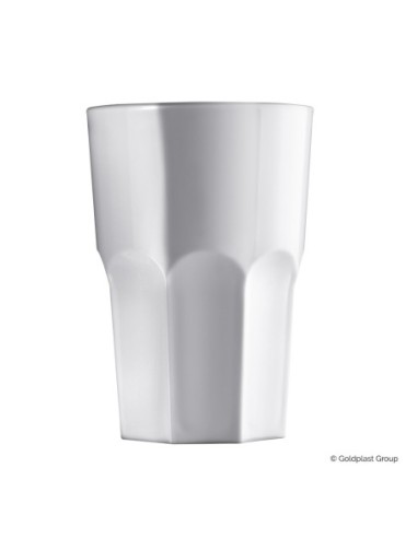 VERRES GOLDPLAST GRANITY WHITE 425cc POLYCARBONATE ART. 2763-11