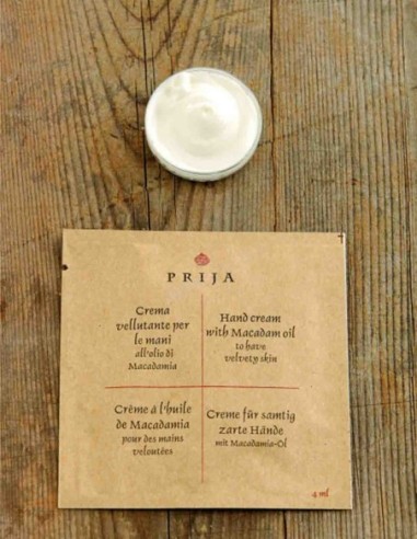 Sachet GFL 9x9 cm 4ml crème pour les mains Prija AB33MPR Photo 2