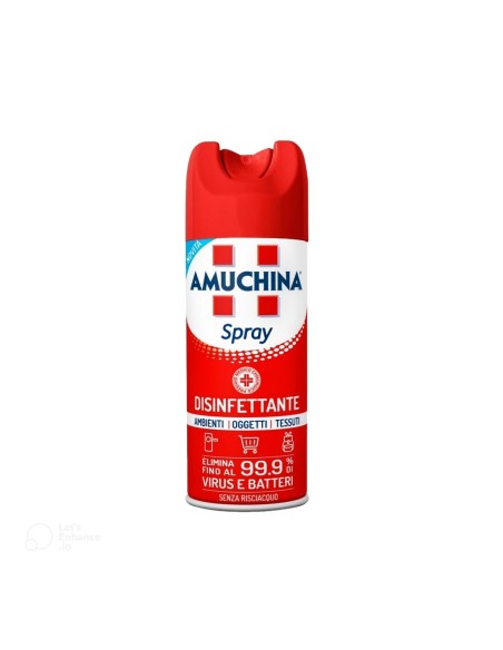 AMUCHINA. Spray disinfettante ambienti-oggetti- tessuti