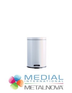 Medial Metalnova Abfallbehälter Pap 20 Lt Weiß Art. 101201
