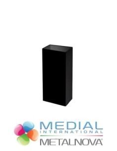 Medial Metalnova Wastepaper Bob Color Black 42 Lt Art. 790401
