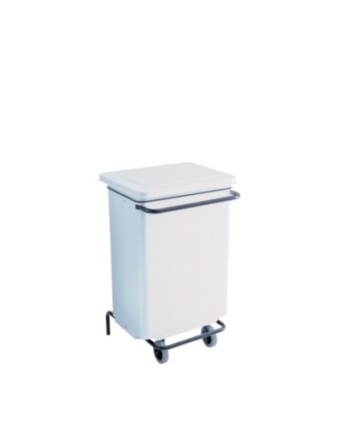 Medial Metalnova Dustbin Contiox Mini 70 Lt White Art. 791130