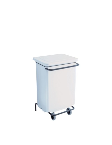 Medial Metalnova Dustbin Contiox Mini 70 Lt White Art. 791130