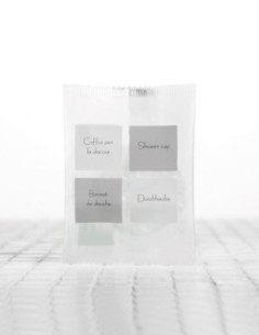 GFL Bonnet de douche enveloppé Ligne neutre C01F 2