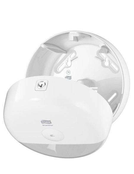 DISTRIBUTEUR DE PAPIER TOILETTE TORK SMARTONE MINI T9 BLANC 681000
