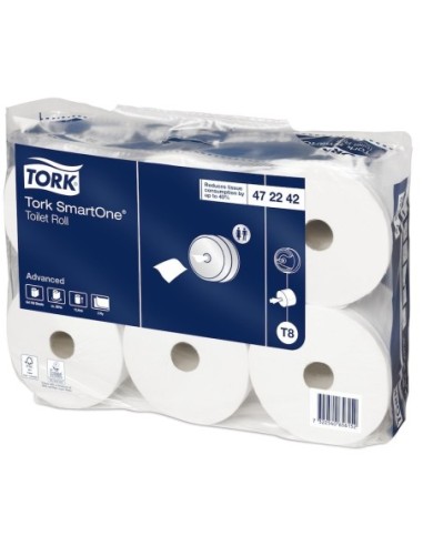 TORK SMARTONE PURE TOILETTENPAPIER T8 STK. 6 472242