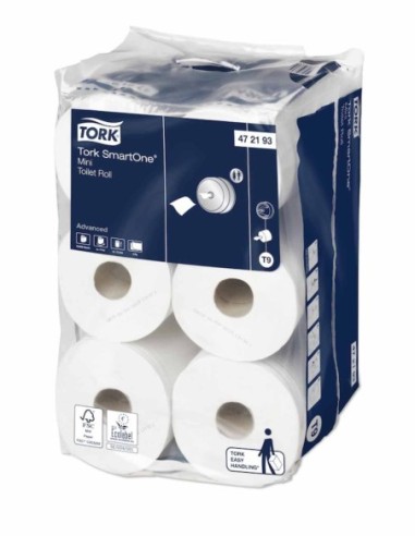 PAPIER TOILETTE TORK SMARTONE PURA MINI T9 PCS. 12  472193
