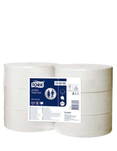 PAPIER TOILETTE TORK MAXI JUMBO TORK 280 MT. PZ.6 120202_2