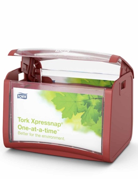 TORK PORTATOVAGLIOLI INTERCALATI XPRES N4 ROSSO  272612_3