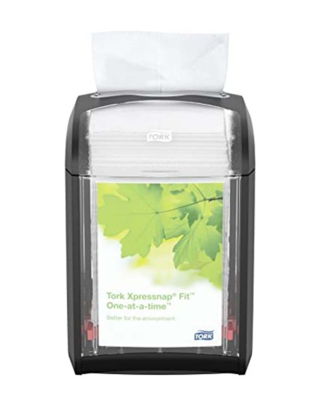 TORK PORTATOVAGLIOLI INTERCALATI XPRES N14 NERO DA TAVOLO  272900