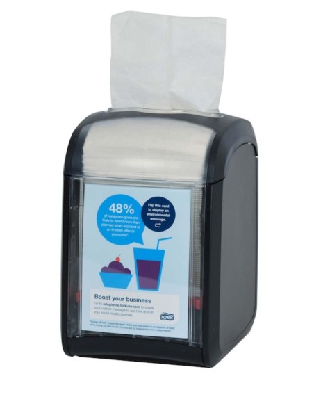 PORTE-SERVIETTES INTERCALÉES TORK XPRES N14 TABLE NOIRE 272900_3