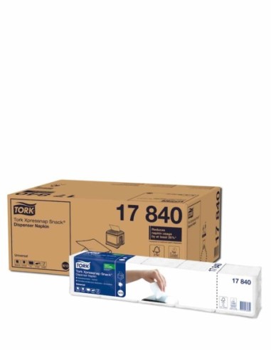TORK SERVIETTEN INTER. XPRES N10 1V STK. 9000 17840