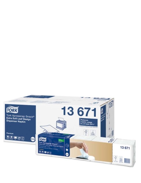 TORK SERVIETTEN INTER. XPRES N10 2V STK. 4000 13671-5