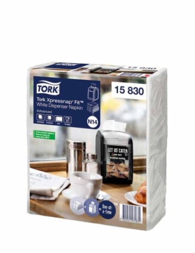 TORK SERVIETTEN INTER. XPRES N14 2V STK. 4320 15830