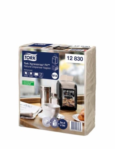 TORK SERVIETTEN KOMPOSTIERBAR INTER. XPRES N14 2V STK. 4320 12830