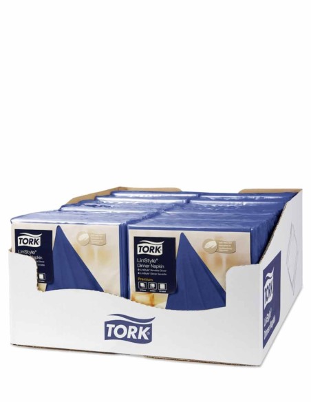TORK NAPKINS 39X39 LINSTYLE MIDNIGHT BLUE PCS. 50  478856_2