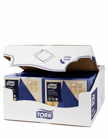 TORK NAPKINS 39X39 LINSTYLE MIDNIGHT BLUE PCS. 50  478856_3