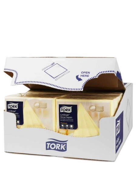 TORK NAPKINS 39X39 LINSTYLE CHAMPAGNE PCS 50 478712_3