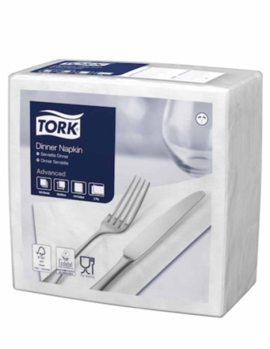 TORK SERVIETTEN 39X39 WEISS 2-LAGIG ST. 150 478746