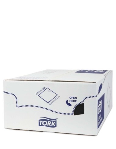 TORK NAPKINS 39X39 LINSTYLE NOIR PCS 50 478726-4