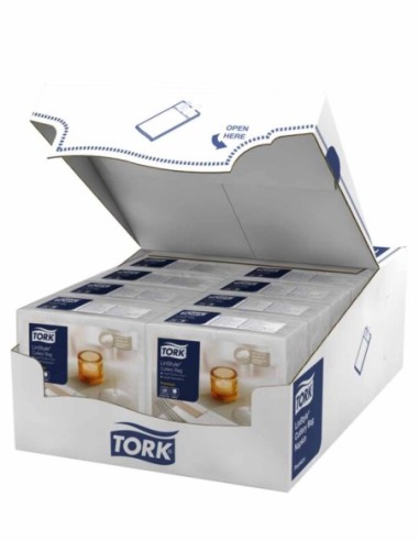 TORK BESTECKHALTER SERVIETTE 40X39 LINSTYLE WEISS STK. 50 509600_3