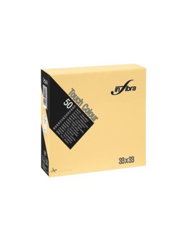 Infibra Servietten 33x33 2-lagig creme Stk.50 Art. 0330