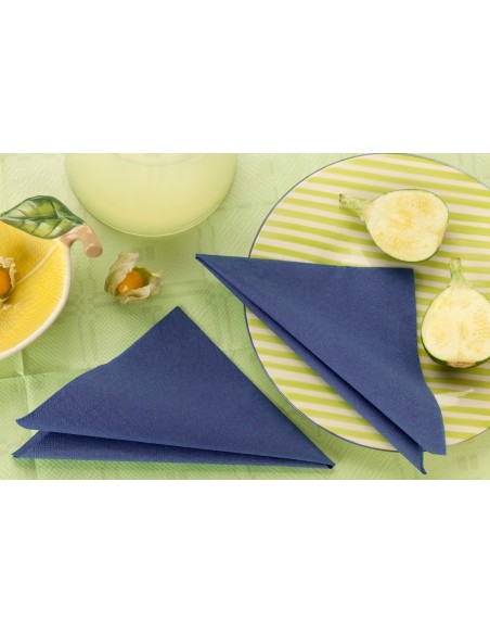 Infibra Servietten 33x33 2-lagig blau 50 Stück Art. 0301