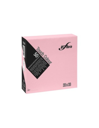 Infibra Servietten 33x33 2-lagig rosa Stk.50 Art. 0301