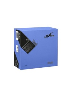 Infibra serviettes 38x38 2 plis tissu 'bleu pc.40 art 0462