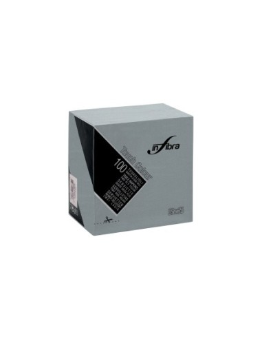 Infibra Servietten 24x24 2-lagig grau Stk. 100 Artikel 0495