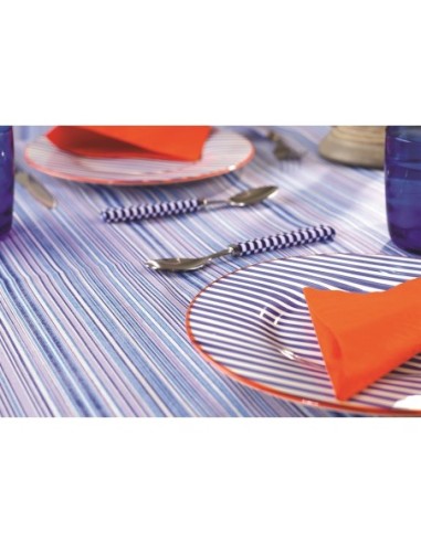 Infibra serviettes 40x40 2 plis orange 2v pcs.50 art 0703