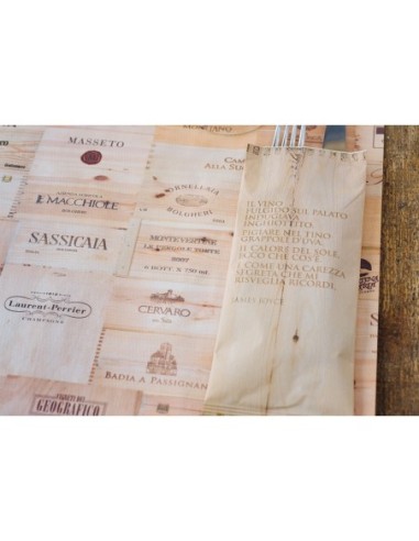 Infibra sottopiatto 30x40 enoteca pz. 200 art. i-0653 art 0661