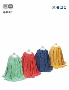 Eudorex ricambio micromop 200 gr giallo art. 014 microfibra 2