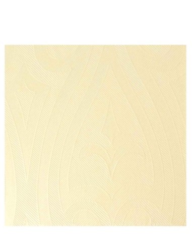 DUNI Serviette Duni Elegance Lily 40 x 40 cm Article 168433 crème 2