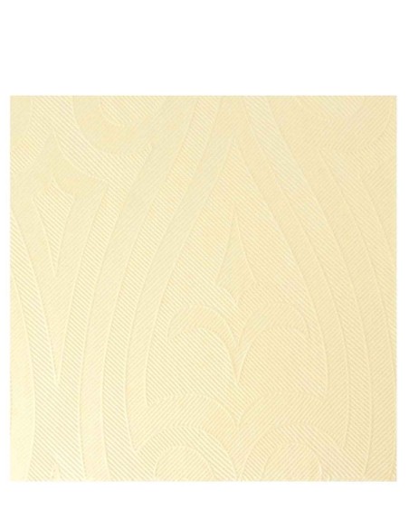 DUNI Serviette Duni Elegance Lily 40 x 40 cm Article 168433 crème 2