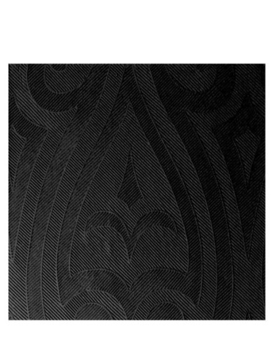 DUNI Tovagliolo Duni Elegance Lily 40 x 40 cm Nero articolo 168438 2