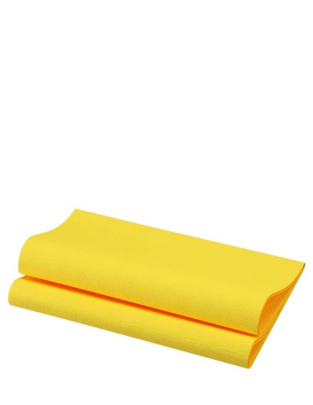 DUNI Tovagliolo Dunisoft 40 x 40 cm Giallo