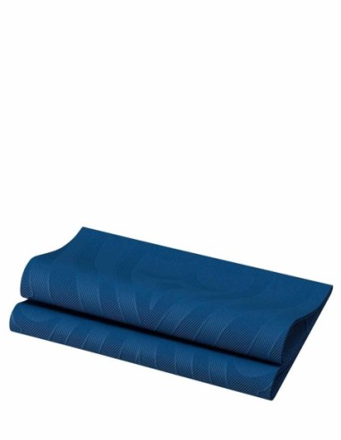 DUNI Serviette Duni Elegance Lily 40 x 40 cm Article bleu 168435