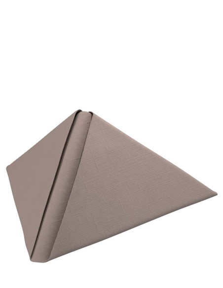 DUNI Serviette Dunilin 40 x 40 cm Greige