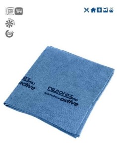 Eudorex tissu en acier inoxydable art bleu actif. 939 microfibre