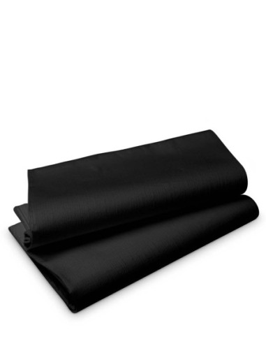 NAPPE DUNI 127x127 NOIR EVOLIN PCS 50 ART 166369