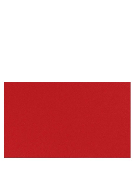 DUNI Dunisoft Couverture teinte 98 x 98 cm Rouge